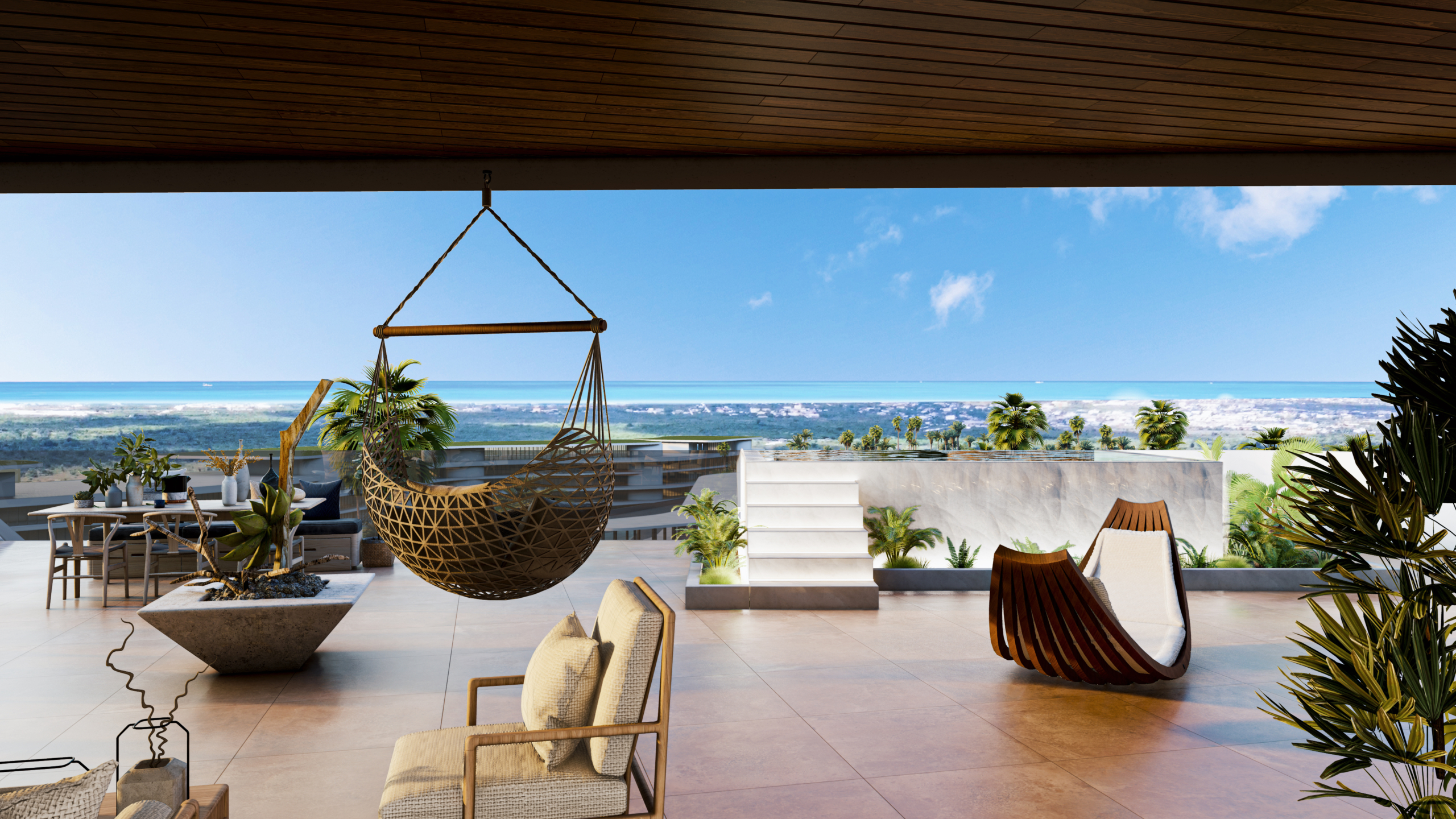 Horizon view terraza